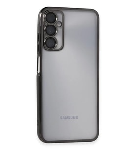 Newface Samsung Galaxy A05S Kılıf Razer Lensli Silikon - Siyah