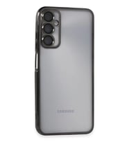 Newface Samsung Galaxy A05S Kılıf Razer Lensli Silikon - Siyah