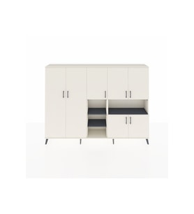 Arges Dolap 13 Raflı 7 Kapaklı 220x30x163 Aytaşı-Aytaşı/Antrasit