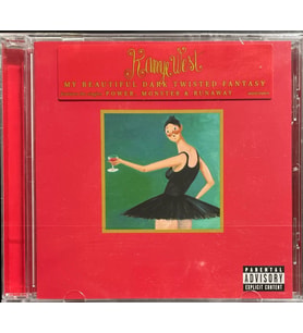 (Plak Değildir CD dir) CD Kanye West My Beautiful Dark Twisted Fantasy CD