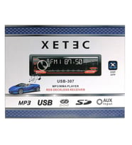 XETEC USB-37 Oto Teyp DSP/USB/SD/AUX/RDS/ 3 Anfi Çıkışlı/4*50W/APP Kontrol (Siyah)