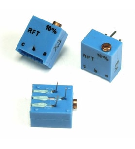 100 Ohm Yatık Trimpot 100R %10 RFT - 20 Adet