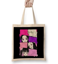 Demon Slayer Girls Poster Cuute Pink Bez Çanta Uzun Saplı