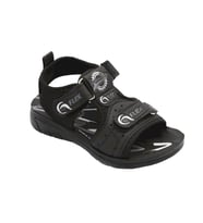 Goflex 26560 Çocuk Cırtlı Sandalet Terlik (Siyah)