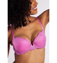 Giyim G.colors Balconette Foam Push Up Bra, Koyu Pembe Konforlu Ve Şık Sütyen