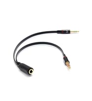 Kulaklık Mikrofon Ayırıcı Çevirici Switch Splitter 3.5mm