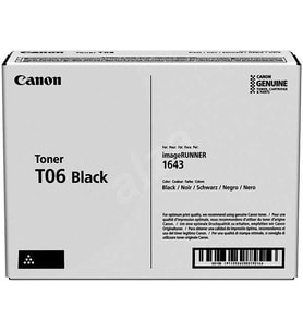 Tonersepeti Canon T06 Siyah Orijinal Toner