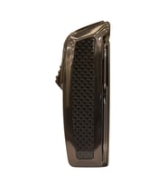 Parmida Tek Torch Pürmüz Gunmetal-Karbon Desenli Dahili Puro Makaslı Metal Puro Çakmağı