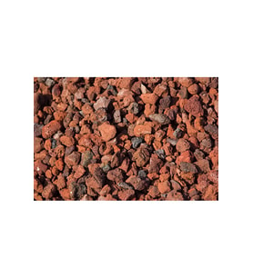 Kırmızı Pomza Taşı Lav Taşı 5 Litre 10-15 Mm (Çok Renkli)