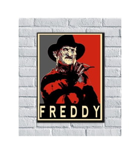 Nighmare On Elm Street Elm Sokağında Kabus Korku Filmleri Ahşap Tablo