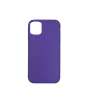 Apple iPhone 11 Pro Max İnce Mat Silikon Kılıf Mor