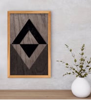 BK Home Modern Art Dekoratif Retro Ahşap Tablo-10