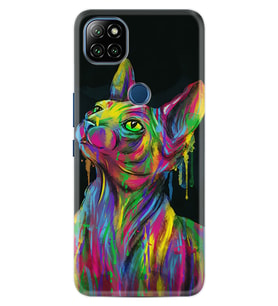 Casper E30 F20 X20 Kılıf Desemli Silikon Color Cat 1754