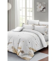 Çift Kişilik %100 Pamuk Nevresim Takımı Sık Dokuma Soft Touch