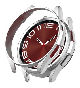 Sneezy Samsung Galaxy Watch 6 47MM Uyumlu PC Kasa Koruyucu (Gümüş)