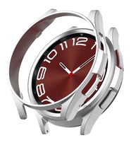 Sneezy Samsung Galaxy Watch 6 47MM Uyumlu PC Kasa Koruyucu (Gümüş)