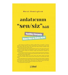 Anlatıcının Sen/Siz Hali