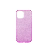 Apple iPhone 12 Uyumlu Kılıf Zore Shining Silikon (Mor)