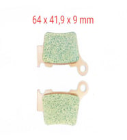Arka Fren Disk Balatası Fa368 Ktm Exc125-250-530