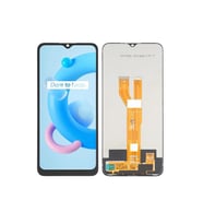 Oppo Realme C21 ile Uyumlu Lcd Ekran Dokunmatik Rmx3201 (Siyah)