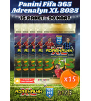 Panini FIFA 365 Adrenalyn XL 2025 Oyuncu Kartı - Futbolcu Kartları - Trading Oyuncu Kartı - 15 Paket (A.ALTIN)