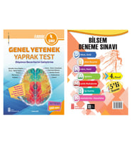 Ata 4.Sınıf Bilsem Sınavlarına Hazırlık Test + 5 li Deneme Sınavı (Beyaz)