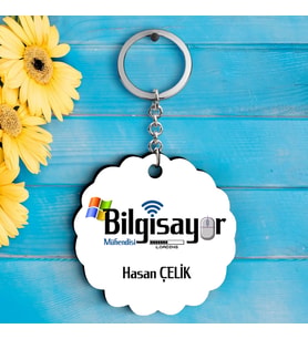 Bilgisayar Mühendisine Özel  İsimli Anahtarlık