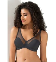 Mulvxbrf Brf02 Tül Kaplı Soft D Cup Sütyen Kadın 9200 (Mulvix)
