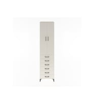 Hyperion Dolap 4 Raflı 6 Çekmeceli 2 Kapaklı 60x44x243 Aytaşı-Aytaşı