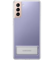 Galaxy S21+ 5G ile Uyumlu Clear Standing Kılıf Şefaf EF-JG996CTEGWW (Şeffaf)
