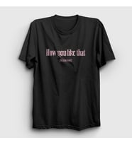 Presmono Unisex Siyah How You Like That Jennie Blackpink T-Shirt 271775tt