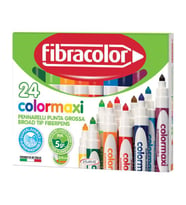 Fibracolor Colormaxi Jumbo Keçeli Kalem 24 Renk 