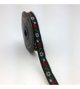 12980-Bordür - 10 mt Siyah