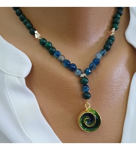 El Yapımı Yeni Spiral Kolye ( 2024'ün En Güzeli )