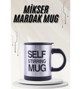 Karıştırıcı Özellikli Mikser Kupa Bardak Termos Bardak