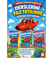 1. Sınıftan 2.Sınıfa Geçenler İçin Derslerimi Yaz Tatilinde Tekrar Ediyorum Seti -5