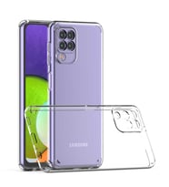 Samsung Galaxy M22 Uyumlu Kılıf Zore Coss Kapak (Renksiz)