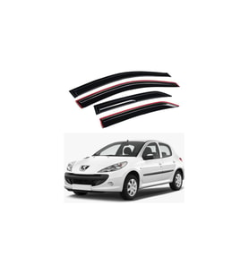 Peugeot 206 Hb (1998-2006) Uyumlu  Mugen Tip Cam Rüzgarlığı