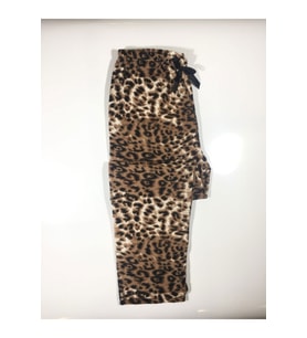 Cepsiz Kışlık Polar Kadın Pijama Altı (Kahverengi)