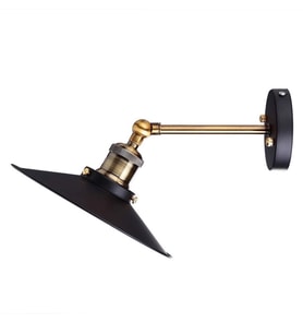 RİOLİGHT  RETRO TAVAN-DUVAR HAREKETLİ BAŞLIK ÇAP: 23CM (Siyah - Beyaz)