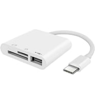Type C To SD Micro SD TF Kart Okuyucu ve USB Çevirici 3 in 1 Dönüştürücü Adaptör 5232
