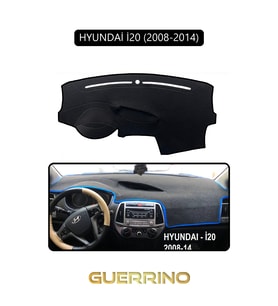 HYUNDAİ İ20 2008-2014TORPİDO KORUMA HALISI SİYAH KENAR