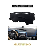 HYUNDAİ İ20 2008-2014TORPİDO KORUMA HALISI SİYAH KENAR