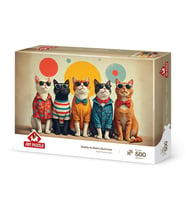 Art Puzzle Retro Yazına hazır 500 Parça Puzzle