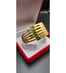 6'lı Kaburga Kelepçe - Gold