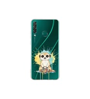 Huawei Y6P ile Uyumlu Splash Mirket Tasarımlı Şeffaf Silikon Kılıf