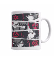 NARUTO - SHARIGANS 01 Kupa Bardak Porselen