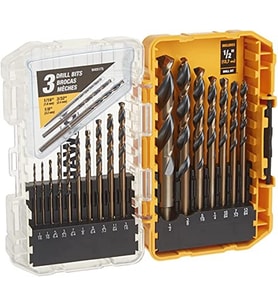 Dewalt Dw1177 20 Black-Oxide Metall Bohrer Set