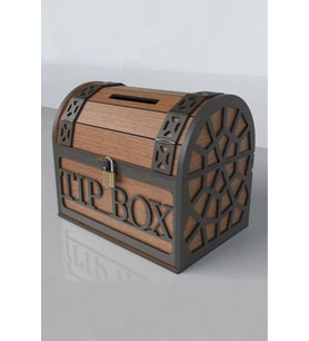 Klitli Tip Box Bahşiş Kutusu Ve Kumbara Sandık Tipi Tipbox