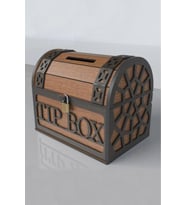 Klitli Tip Box Bahşiş Kutusu Ve Kumbara Sandık Tipi Tipbox